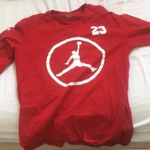 Long sleeve Jordan shirt only wore once